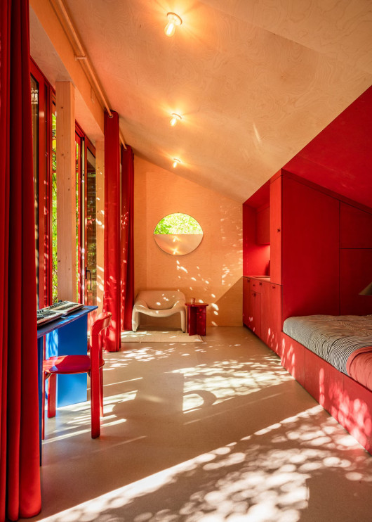 Casa rossa ROD / NOKE Architects, foto Piotr Maciaszek