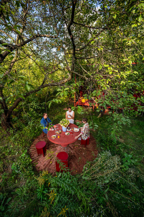 Casa rossa ROD / NOKE Architects, foto Piotr Maciaszek