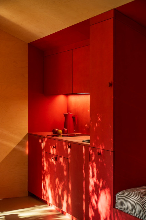 Casa rossa ROD / NOKE Architects, foto Piotr Maciaszek