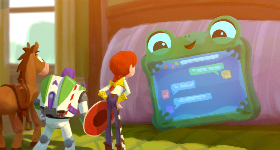 Een schets van een nieuw personage uit Toy Story / foto: Pixar