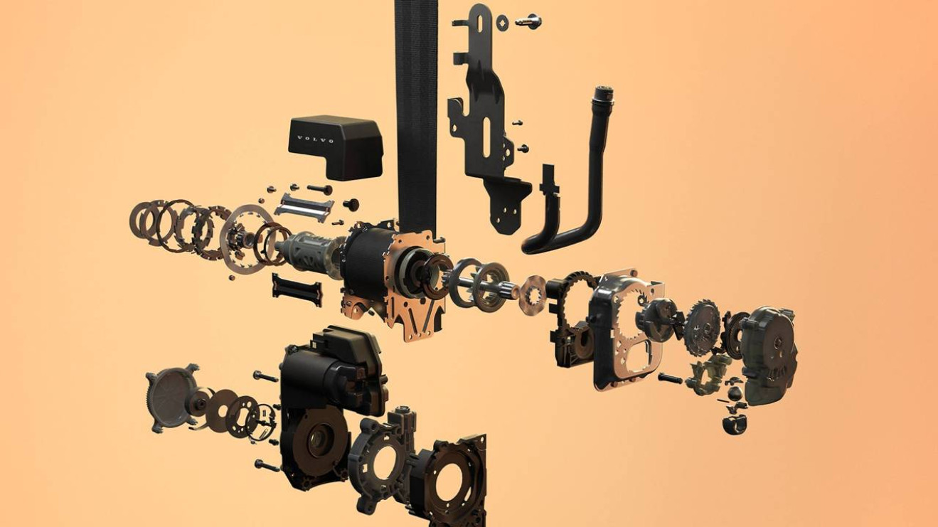 New Volvo seat belts / press materials