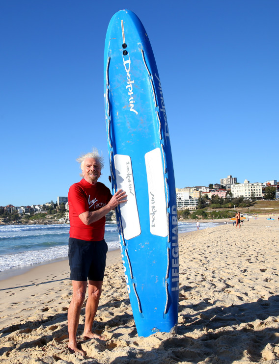 Richard Branson i pasja do sportów wodnych / Getty Images