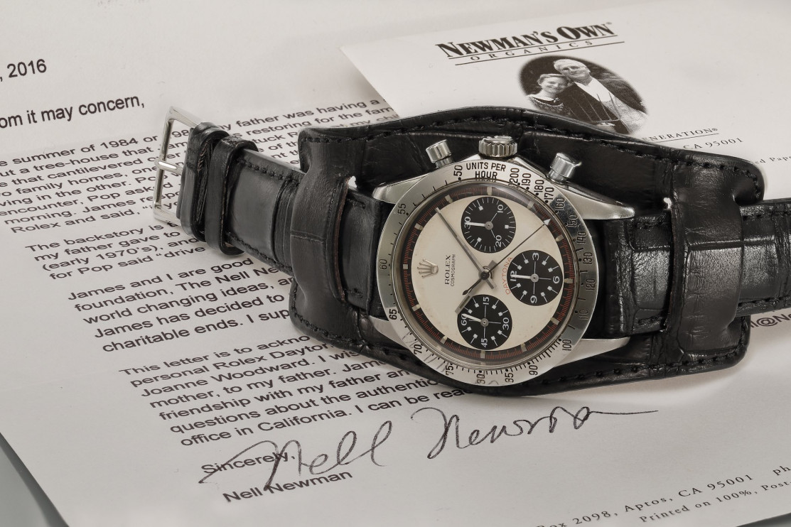 Rolex Cosmograph Daytona ref. 6239 / Phillips Auction House Persmateriaal