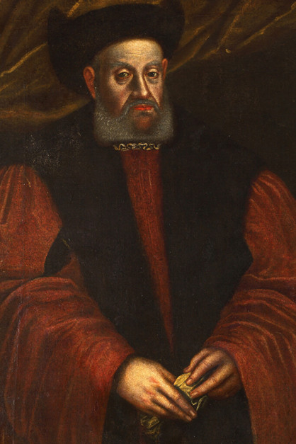 Retrato de Sigismundo I, o Velho, século XVII, artista desconhecido, Castelo Real de Wawel, Coleções de Arte do Estado