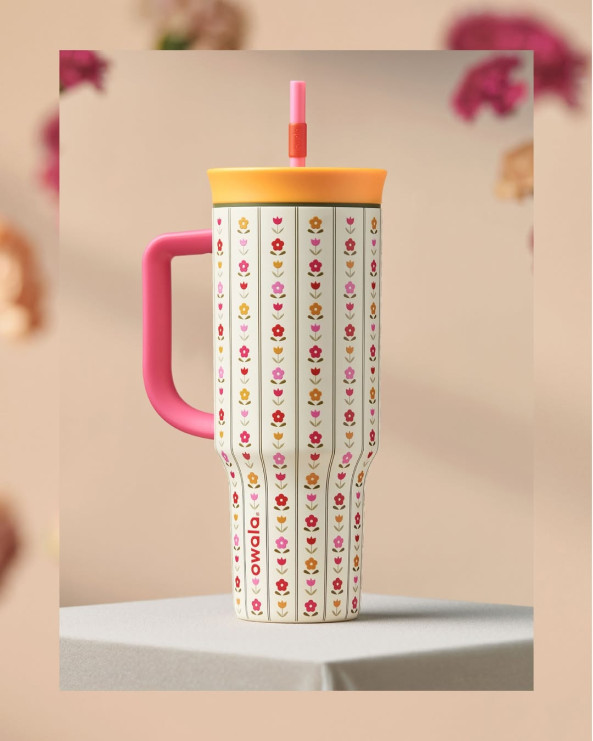 Tazza termica ovale in edizione limitata / materiali stampati