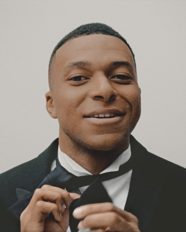 Kylian Mbappé in der neuen Dior-Kampagne für Frühjahr-Sommer 2026 / Pressematerialien, Foto von Jessica Madavo