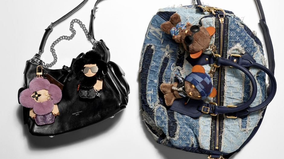 Vivienne Fashionista en Louis Bear - nieuwe LV-sleutelhangers als reactie op persmateriaal van Labubu/Louis Vuitton
