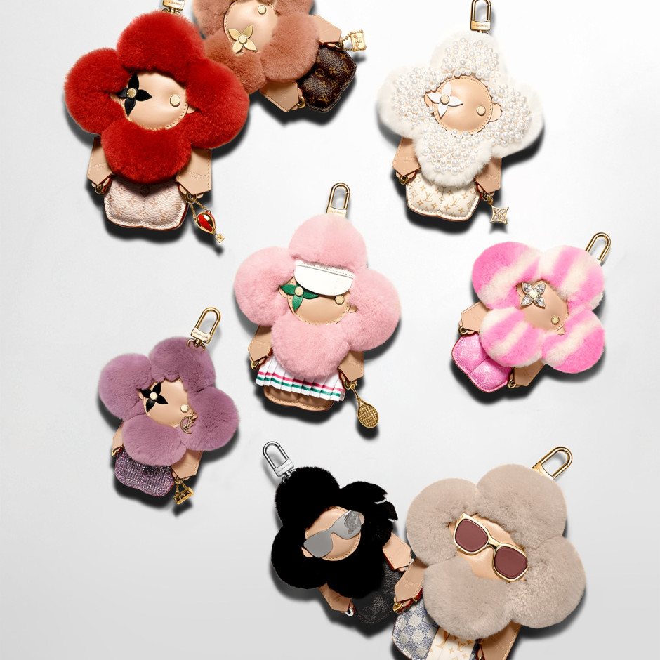 Vivienne Fashionista - nieuwe LV-sleutelhangers als reactie op persmateriaal van Labubu/Louis Vuitton