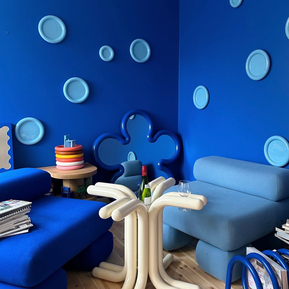 Wine table, design by Gustaf Westman / photo: Gustaf Westman