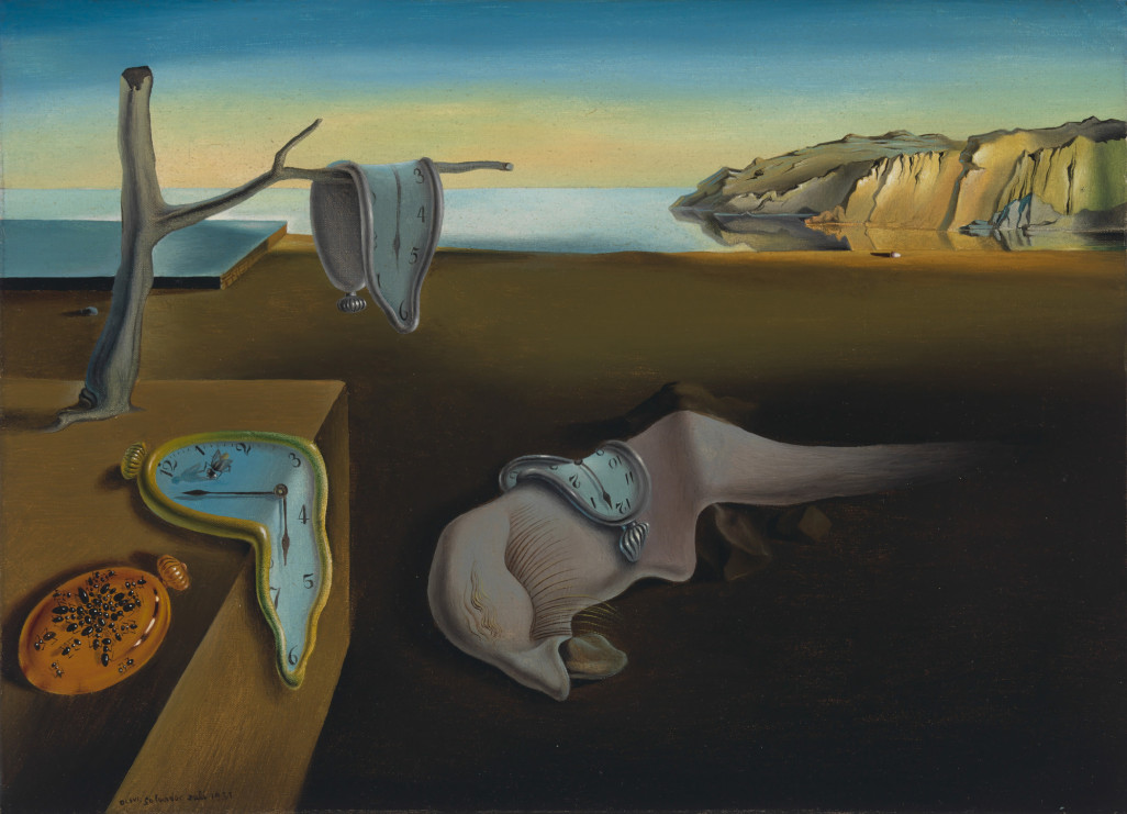 Salvador Dalí - A Persistência da Memória, 1931 / Wikimedia Commons, localização: Museu de Arte Moderna