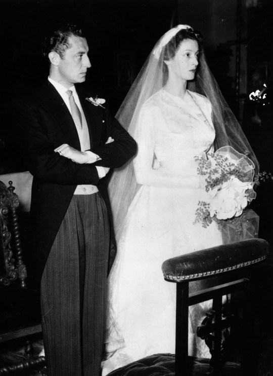 Ślub Gianniego Agnelli i księżniczki Marella Caracciolo / Getty Images