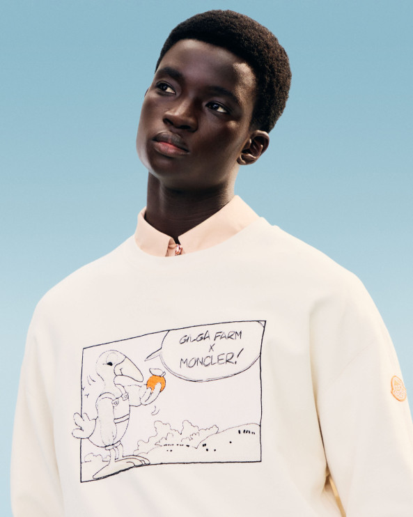 Moncler voor zomer 2025 - Capsulecollectie van Donald Glover / persmateriaal