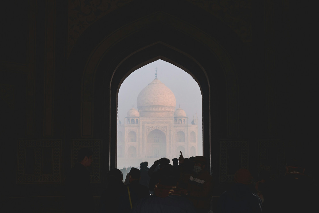 Taj Mahal na Índia / Unsplash - Subhashis Das