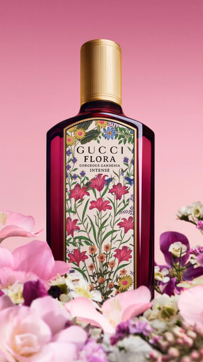 A nova fragrância Gucci Flora Intense/foto: materiais de imprensa da Gucci