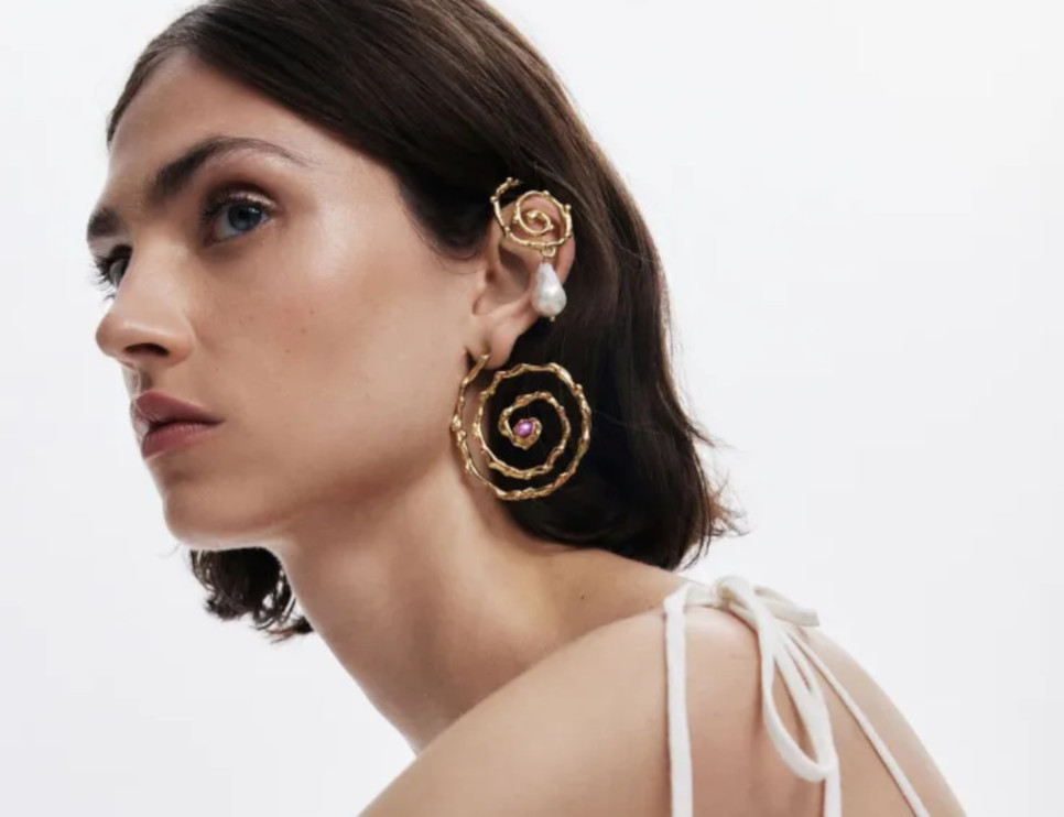 Desigual spiraaloorbellen / persmateriaal