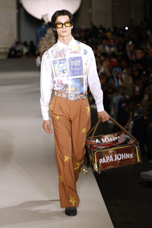 Papa Johns x KidSuper Hot Bag / Estrop/Getty Images