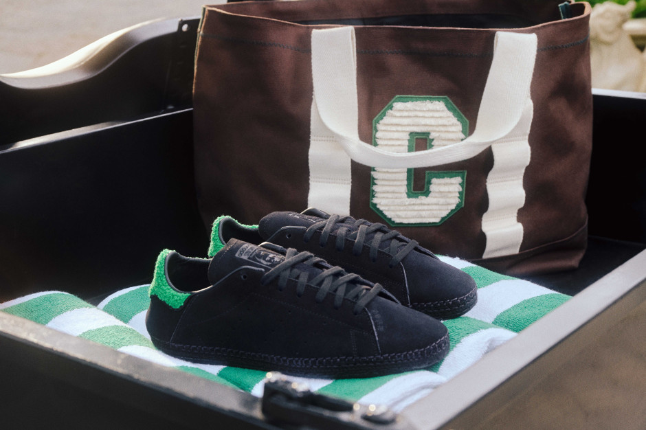 CLOT e Adidas - Sneakers Stan Smith Espadrille nere / Materiali stampa CLOT x Adidas