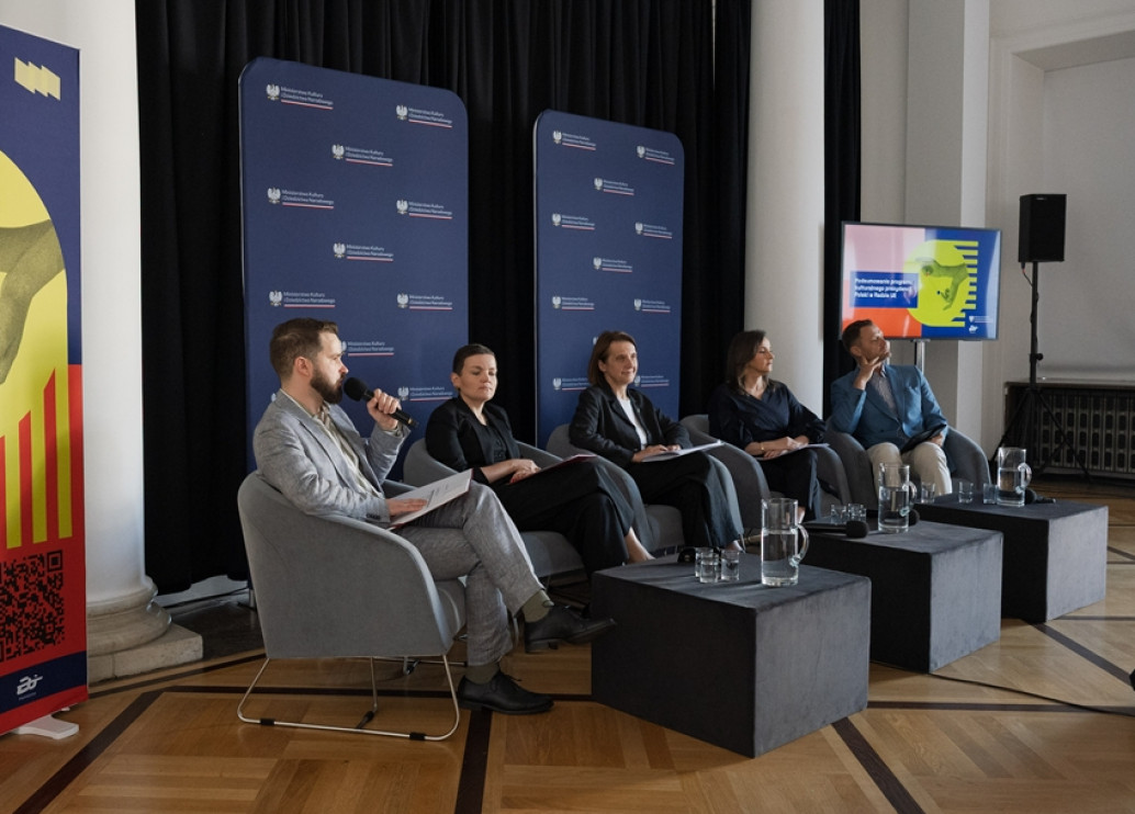 Summary of the Polish Presidency of the EU Council - press conference / press materials of the Ministry of Culture and National Heritage, photo by Kuba Celej