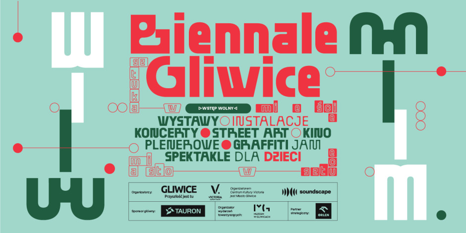Manifesto promozionale della Biennale di Gliwice / foto: materiali promozionali