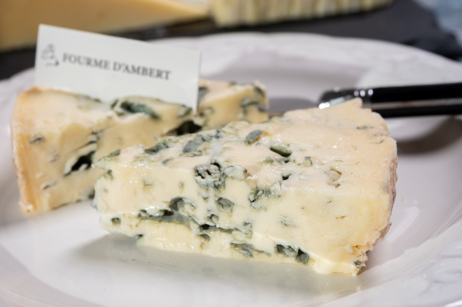 Fransız Auvergne bölgesinin meşhur peyniri Bleu d’Auvergne / Shutterstock