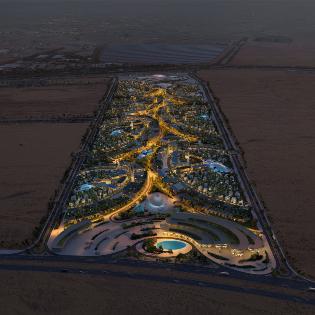Khalid Bin Sultan City / photo: Zaha Hadid Architects press materials