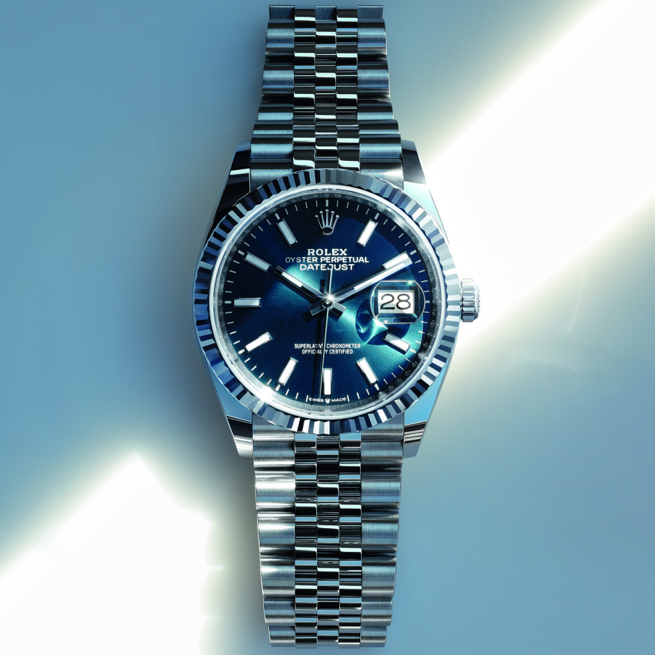 Orologio svizzero, Rolex Oyster Perpetual Datejust 36 / Rolex, materiale pressato.