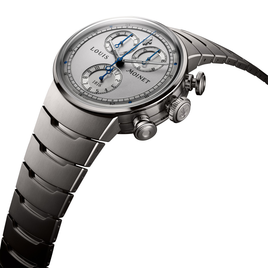 Le nouveau modèle de montre 1816 des Ateliers Louis Moinet / Documents de presse Louis Moinet