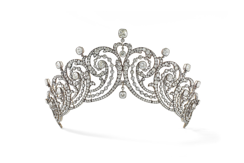 Tiara Scroll, Cartier, Paryż, 1902, Nils Herrmann, Collection Cartier / mat. pras. Victoria and Albert Museum
