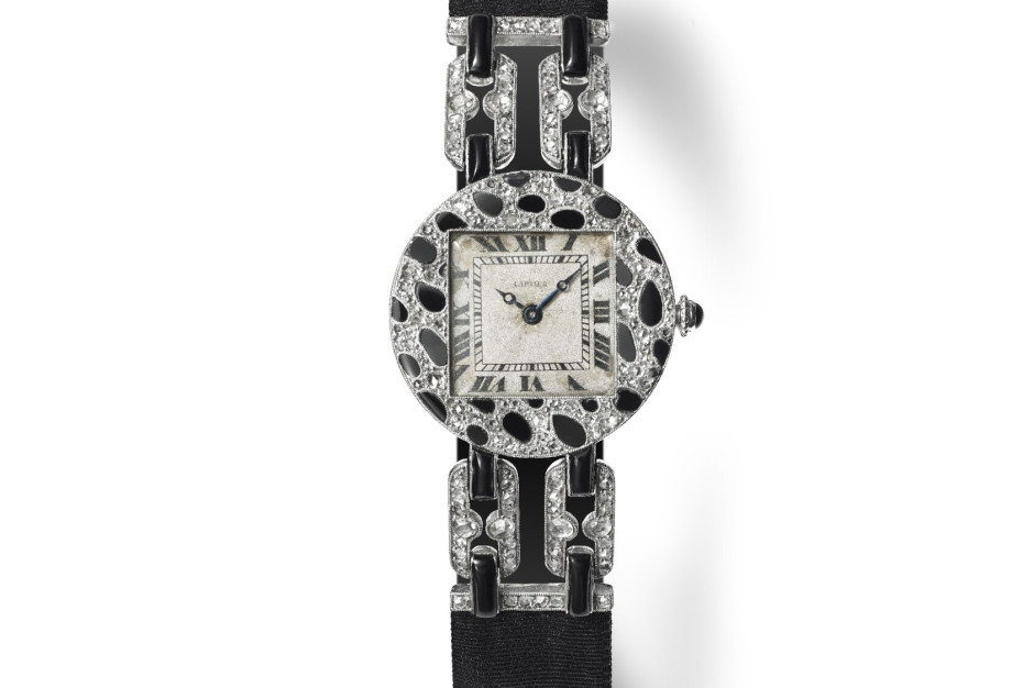 Panther zegarek Cartier, Cartier Paris, 1914, Nils Herrmann, Collection Cartier / mat. pras. Victoria and Albert Museum