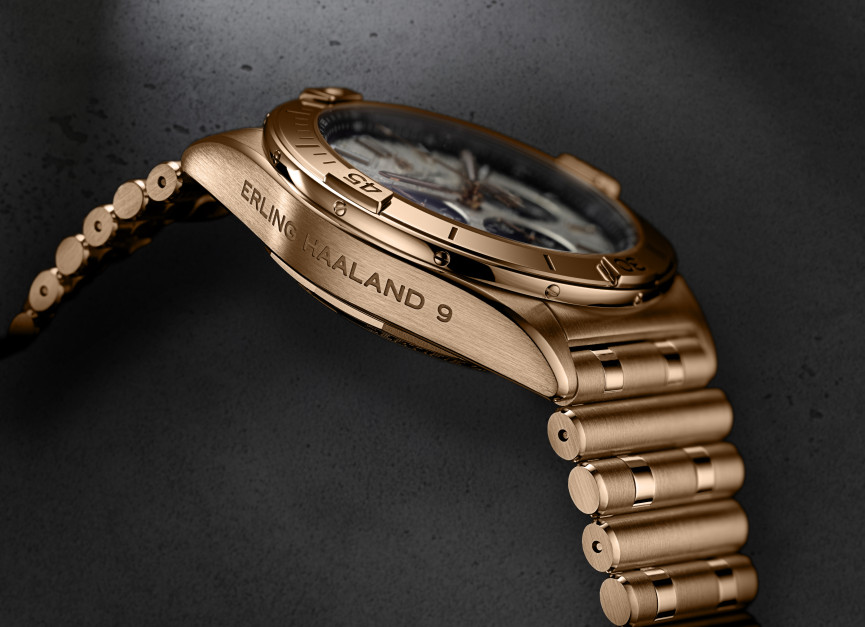 Chronomat B01 42 Erling Haaland / foto: materiale stampa Breitling