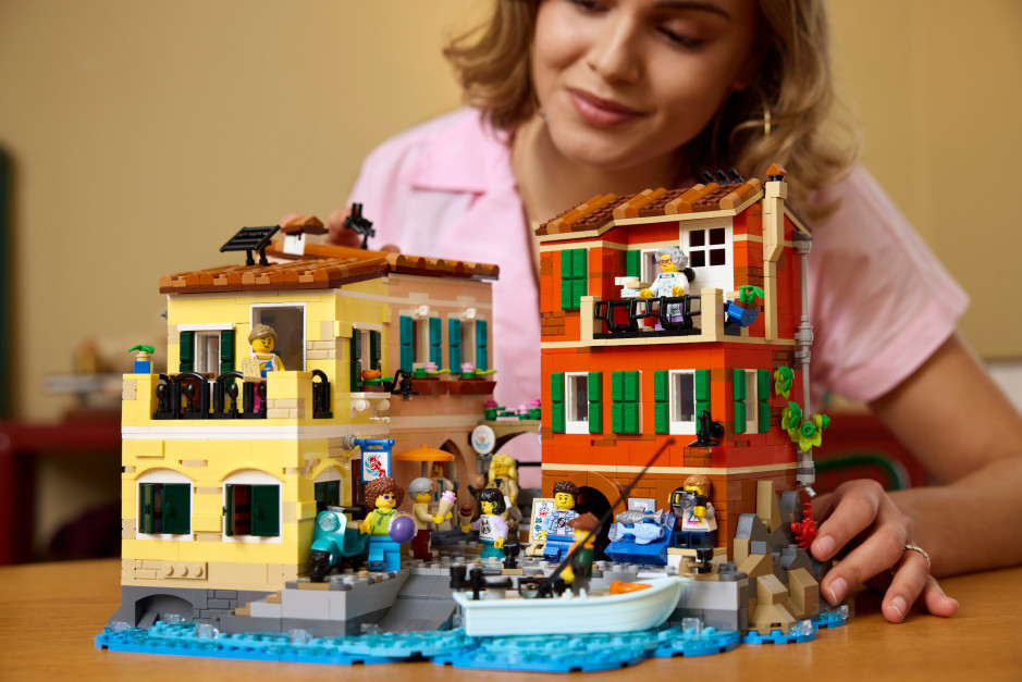 Conjunto Lego Ideas Riviera Italiana / foto: materiais de imprensa da Lego
