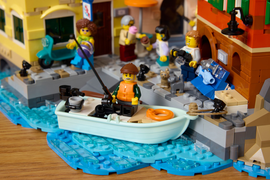 Conjunto Lego Ideas Riviera Italiana / foto: materiais de imprensa da Lego