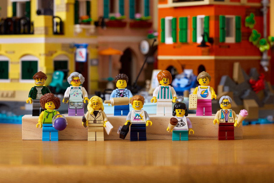Conjunto Lego Ideas Riviera Italiana / foto: materiais de imprensa da Lego