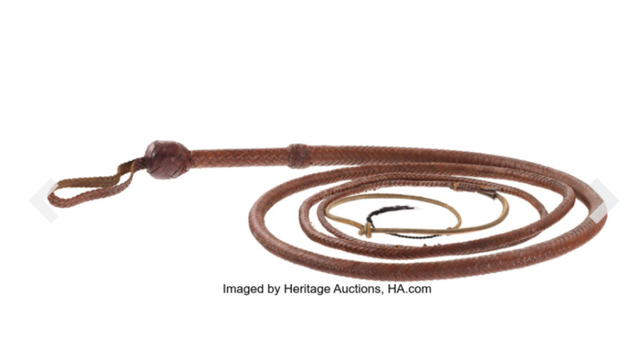 Indiana Jones' Peitsche/Foto: Heritage Auctions