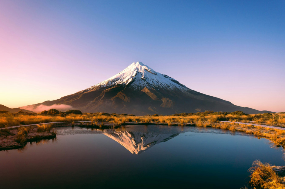 Mount Taranaki, Nieuw-Zeeland / Unsplash, Sophie Turner