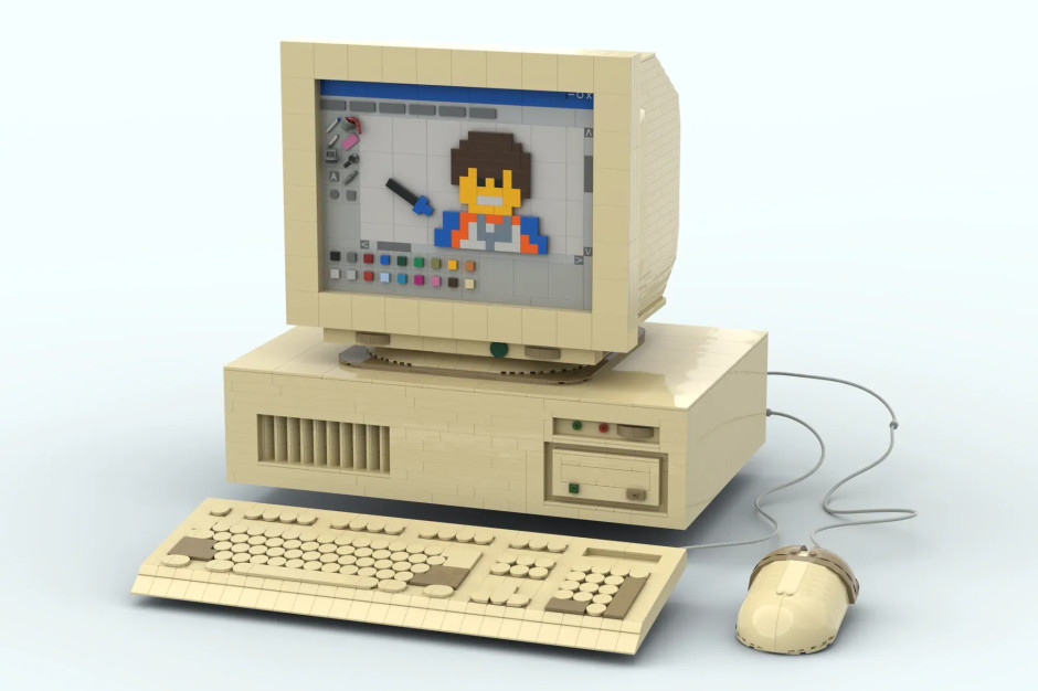 L'ensemble informatique classique / photo : Lego deas