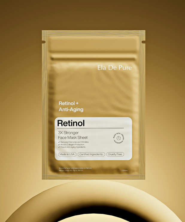 Mascarilla con retinol/foto Unsplash Ela De Pure