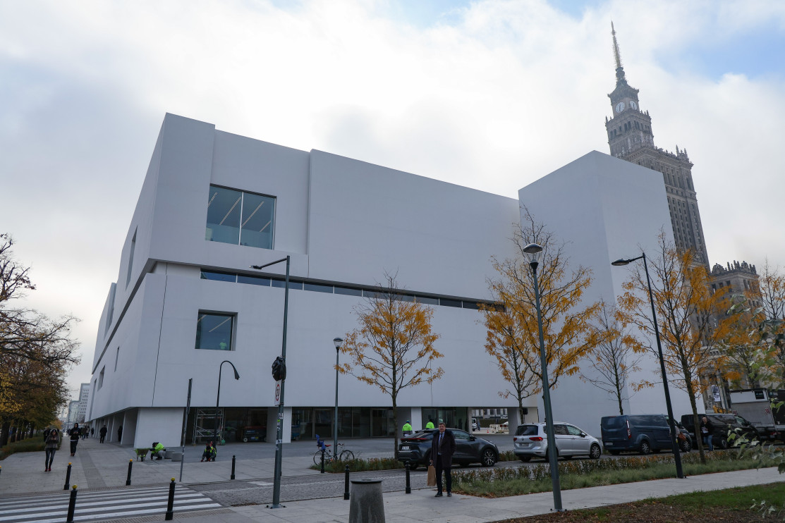 The new headquarters of the Museum of Modern Art (MSN)/photo: PAP Paweł Supernak