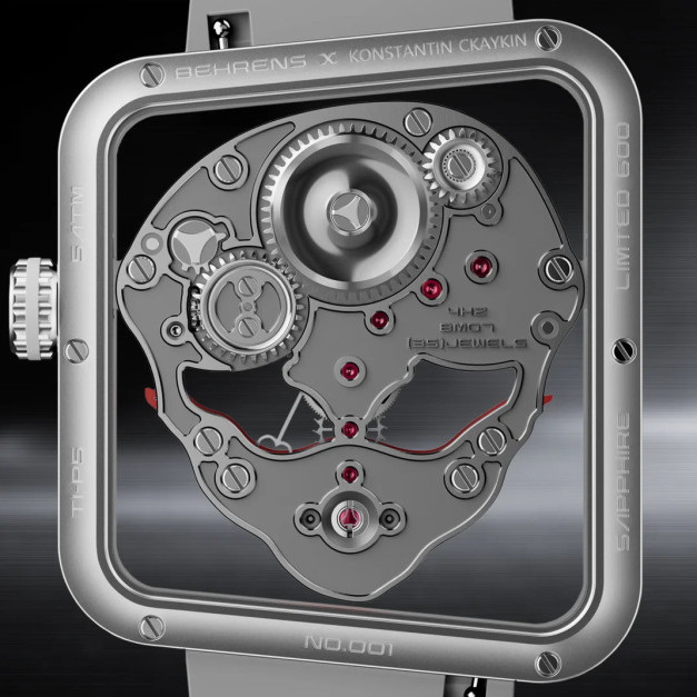 Behrens y Konstantin Chaykin presentan Ace of Hearts / foto: Behrens Watches