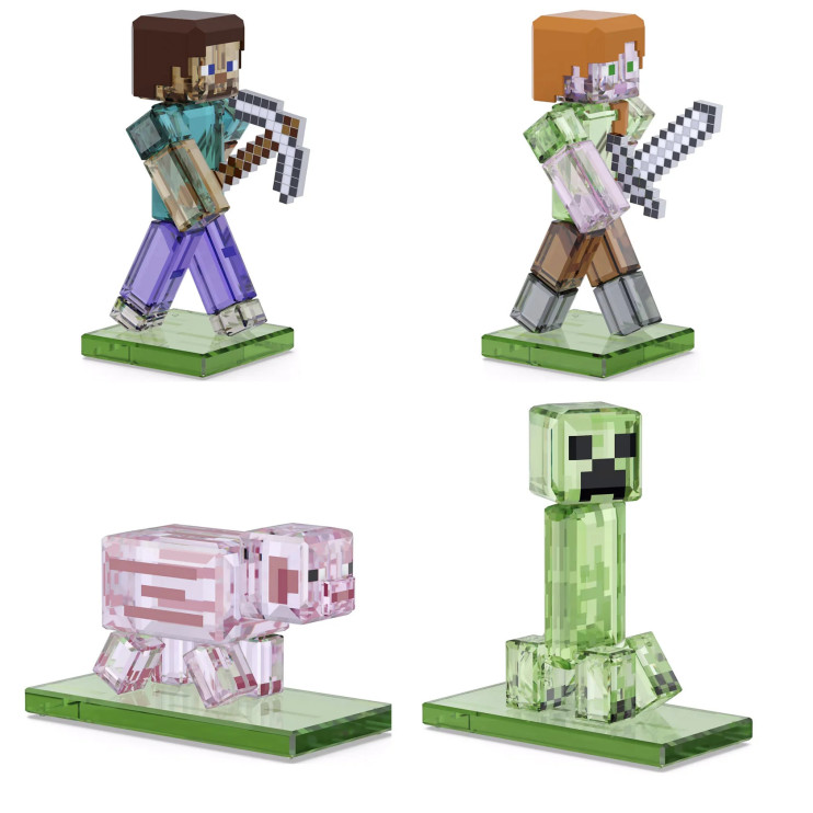 Swarovski x Minecraft / materiały prasowe