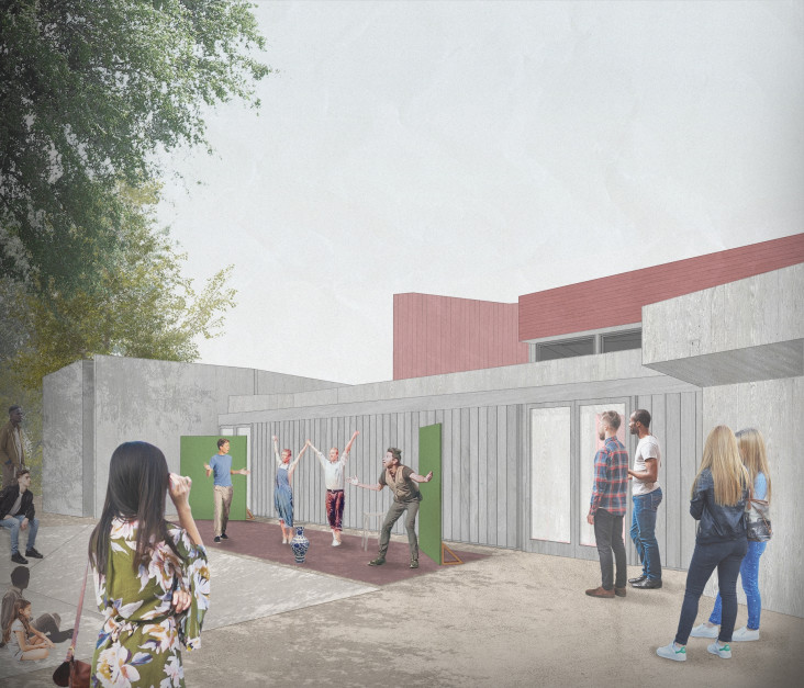 Projeto de reforma do Acland Burghley Assembly Hall / Foto: Reed Watts