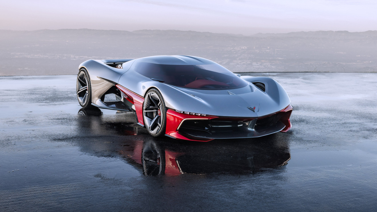 General Motors apresenta novo conceito - California Corvette / materiais de imprensa da GM - Pasadena