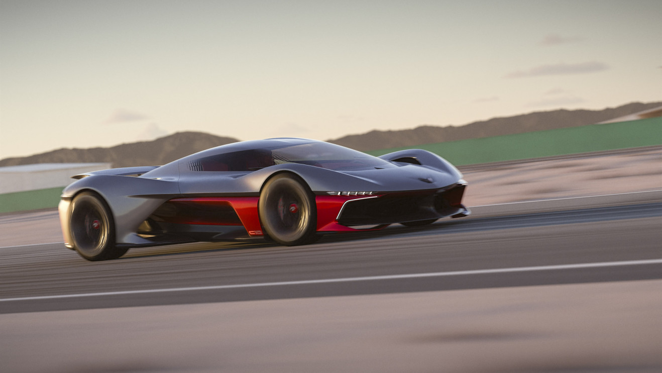 General Motors apresenta novo conceito - California Corvette / materiais de imprensa da GM - Pasadena