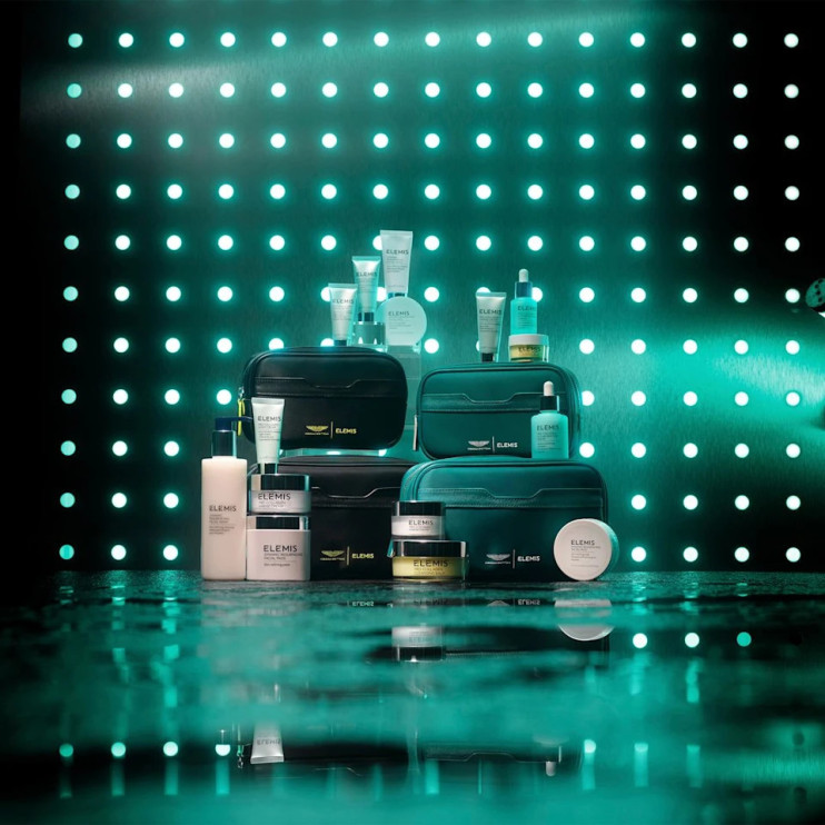 Aston Martin x Elemis / materiais para a imprensa