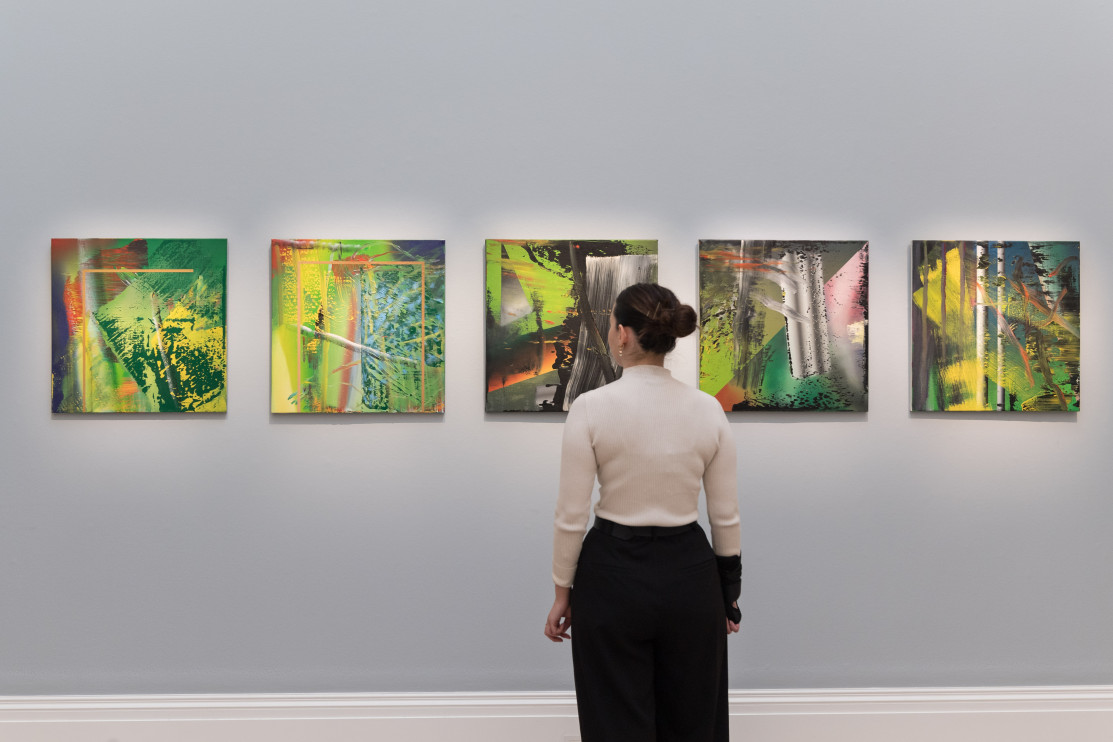 Los resúmenes de Gerhard Richter se exhibirán en Londres en 2024 / Getty Images / Wiktor Szymanowicz