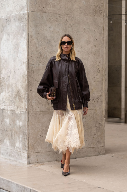 Chaqueta de cuero oversize: un imprescindible para el otoño de 2025 / Getty Images