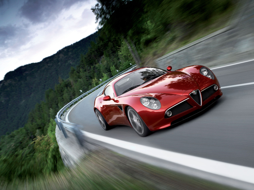 Alfa Romeo 8C Competizione / material de prensa