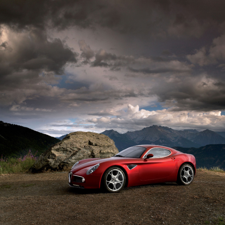 Alfa Romeo 8C Competizione / material de prensa