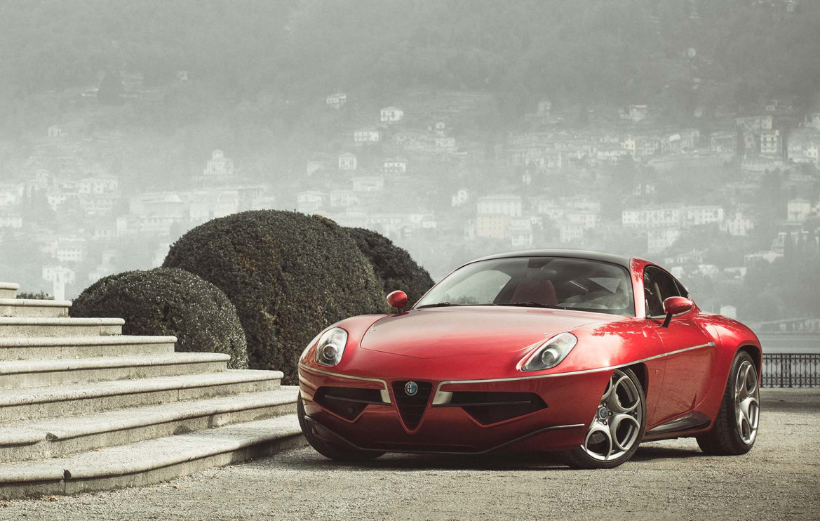 Alfa Romeo Touring Disco Volante / material de prensa