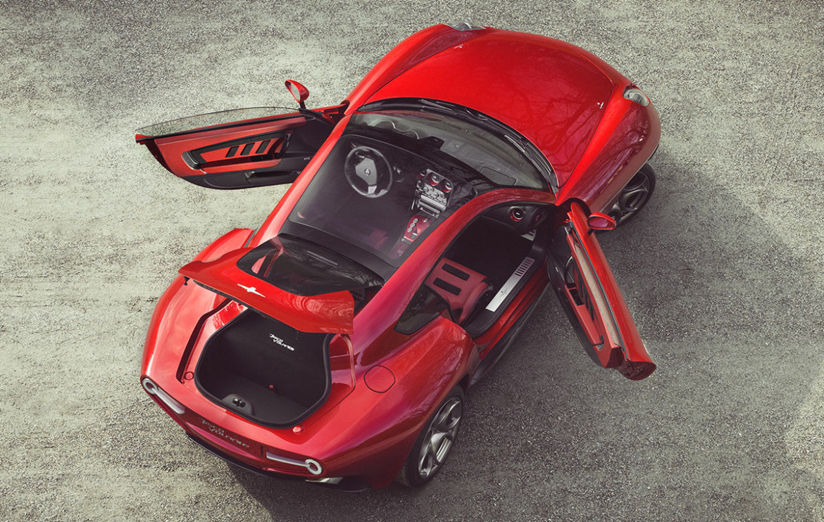 Alfa Romeo Touring Disco Volante / material de prensa